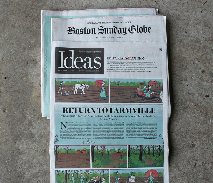 Boston Globe - Return to Farmville